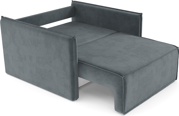 Изображение товара Кресло-кровать Mebel-Ars Хайтон / M3-22-5 (велюр серо-синий HB-178/26)