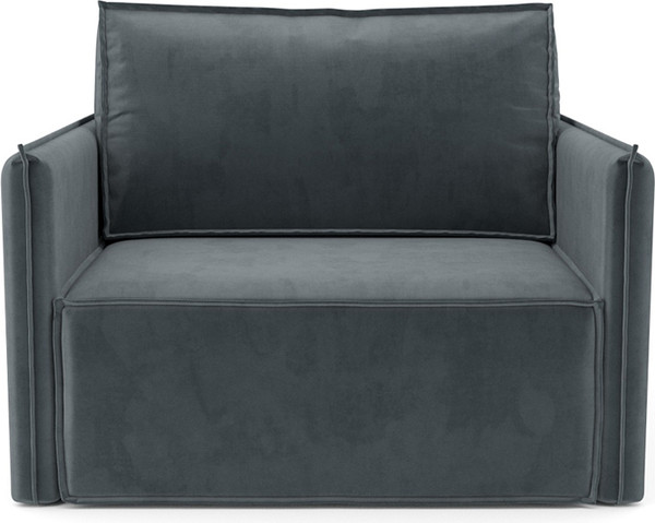 Изображение товара Кресло-кровать Mebel-Ars Хайтон / M3-22-5 (велюр серо-синий HB-178/26)