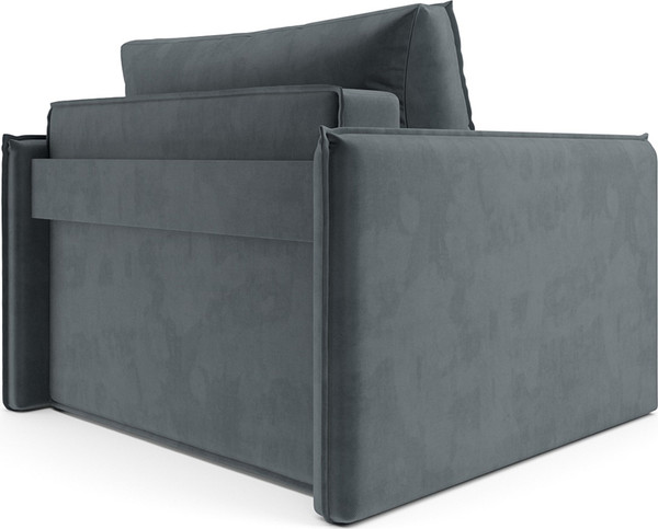 Изображение товара Кресло-кровать Mebel-Ars Хайтон / M3-22-5 (велюр серо-синий HB-178/26)