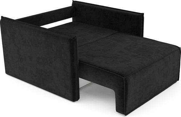 Изображение товара Кресло-кровать Mebel-Ars Хайтон / M3-22-9 (велюр черный HB-178/17)