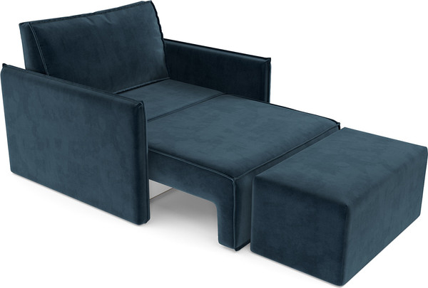 Изображение товара Кресло-кровать Mebel-Ars Хайтон / M3-22-11 (темно-синий Luna 034)