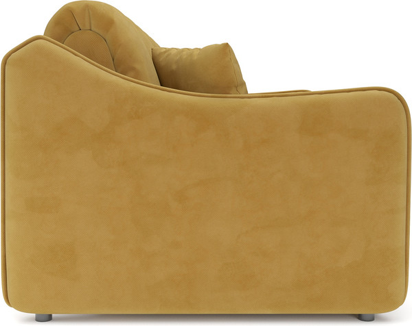 Изображение товара Диван Mebel-Ars аккордеон Давос НПБ 120x200 см / M2-112-46  (Cabrio 27 желтый)