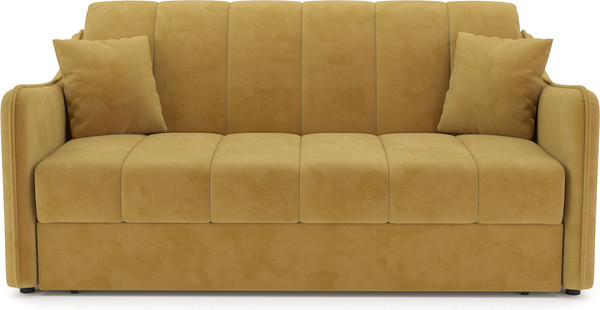 Изображение товара Диван Mebel-Ars аккордеон Давос НПБ 120x200 см / M2-112-46  (Cabrio 27 желтый)