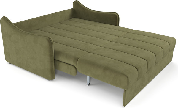 Изображение товара Диван Mebel-Ars аккордеон Давос НПБ 120x200 см / M2-112-47 (Cabrio 29 зеленый)