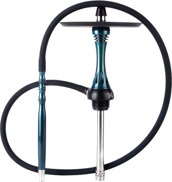 Изображение товара Шахта для кальяна Alpha Hookah Model X Breeze (силиконовый шланг, мундштук, диффузор)