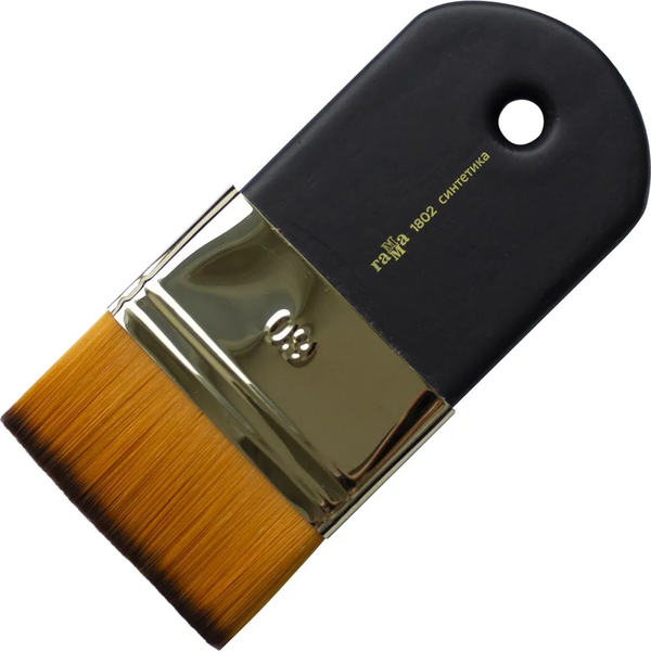 Изображение товара Кисть для рисования ГАММА Синтетика №60 / 1802060 (флейц)