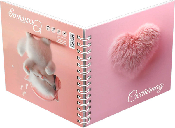 Изображение товара Скетчбук Феникс+ Котенок меломан / 71627