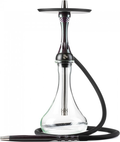 Изображение товара Шахта для кальяна Alpha Hookah Model X SS Joker (силиконовый шланг, мундштук, диффузор)