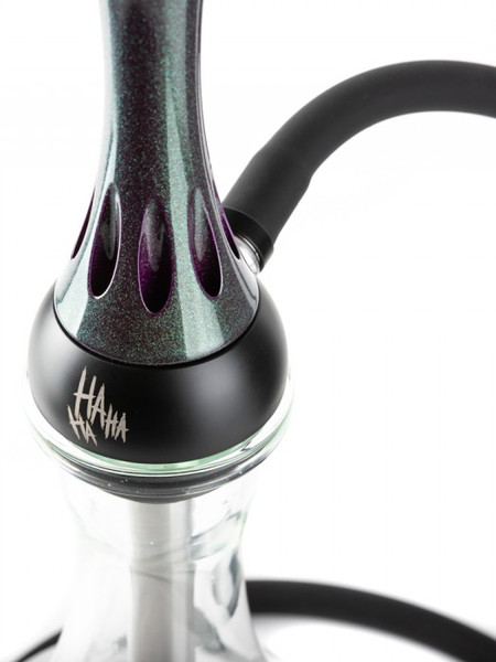 Изображение товара Шахта для кальяна Alpha Hookah Model X SS Joker (силиконовый шланг, мундштук, диффузор)