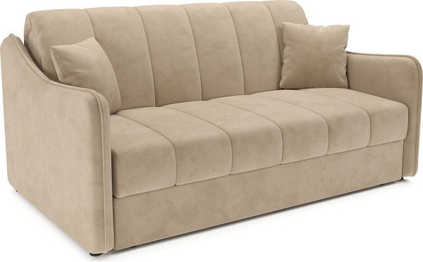 Изображение товара Диван Mebel-Ars аккордеон Давос НПБ 140x200 см / M2-113-42 (Vivaldi бежевый)