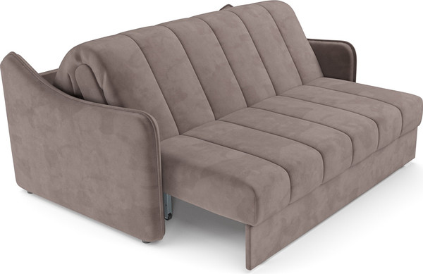 Изображение товара Диван Mebel-Ars аккордеон Давос НПБ 140x200 см / M2-113-48 (Vivaldi капучино)