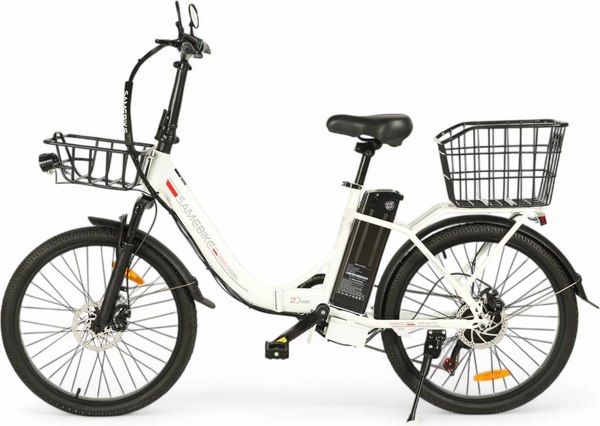 Изображение товара Электровелосипед Samebike City Master / MY-E04 (белый)