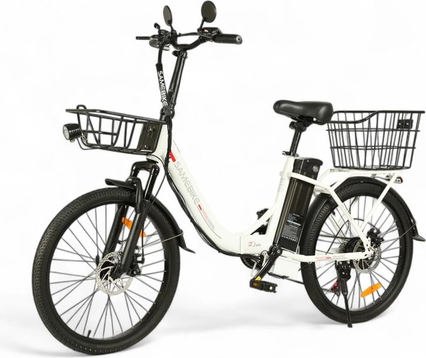 Изображение товара Электровелосипед Samebike City Master / MY-E04 (белый)