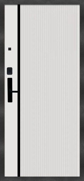 Изображение товара Входная дверь МеталЮр M9 Velluto Bianco Dircode s-11 (96x205, левая)