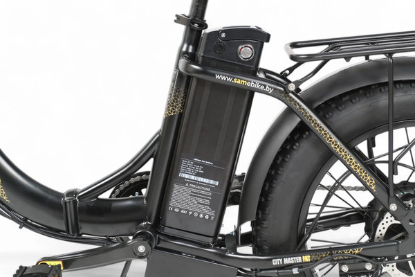 Изображение товара Электровелосипед Samebike City Master Fat / MY-E02 (черный)
