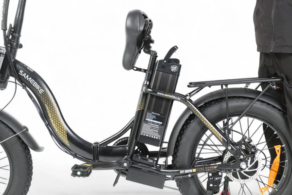 Изображение товара Электровелосипед Samebike City Master Fat / MY-E02 (черный)