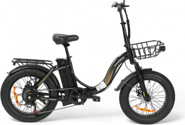 Изображение товара Электровелосипед Samebike City Master Fat / MY-E02 (черный)