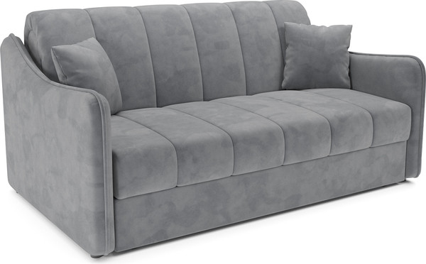 Изображение товара Диван Mebel-Ars аккордеон Давос НПБ 140x200 см / M2-113-51 (Vivaldi темно-серый)