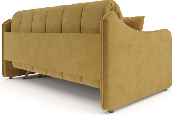 Изображение товара Диван Mebel-Ars аккордеон Давос НПБ 155x200см / M2-114-46 (Cabrio 27 желтый)