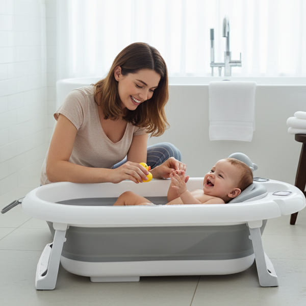 Изображение товара Ванночка детская NINO Dolphin ZZM250513-1G (серый)
