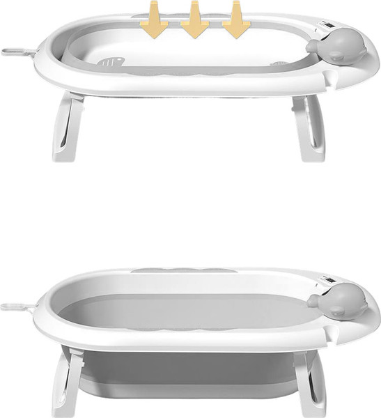 Изображение товара Ванночка детская NINO Dolphin ZZM250513-1G (серый)