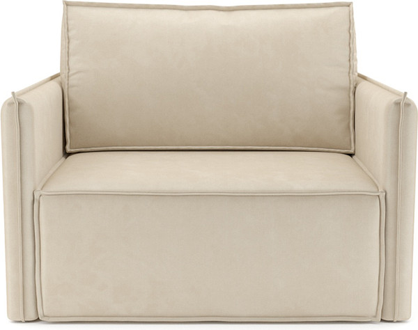 Изображение товара Кресло-кровать Mebel-Ars Хайтон / M3-22-4 (бархат бежевый Star Velvet 6 Light Beige)