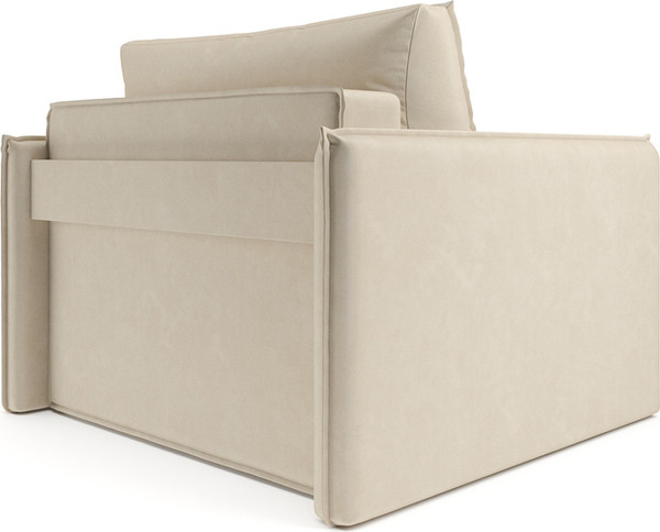 Изображение товара Кресло-кровать Mebel-Ars Хайтон / M3-22-4 (бархат бежевый Star Velvet 6 Light Beige)