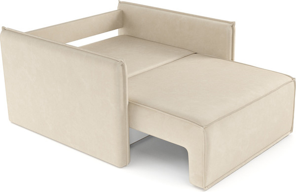 Изображение товара Кресло-кровать Mebel-Ars Хайтон / M3-22-4 (бархат бежевый Star Velvet 6 Light Beige)