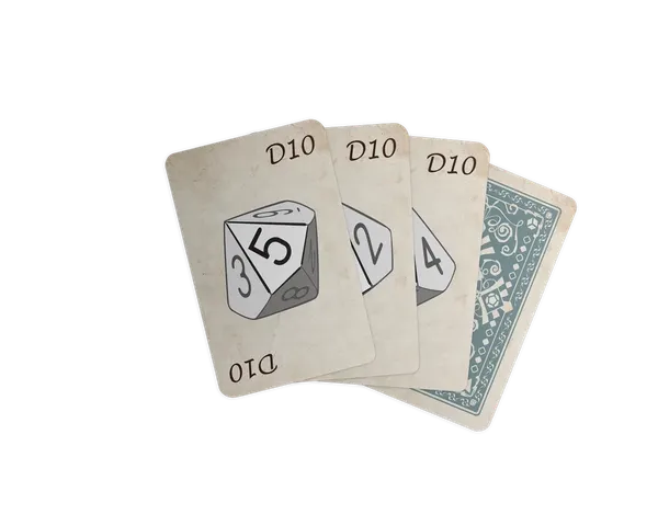 Изображение товара Набор карт для настольной игры Pandora's Box Studio Pathfinder. DnD. Десятигранник / 05PB024