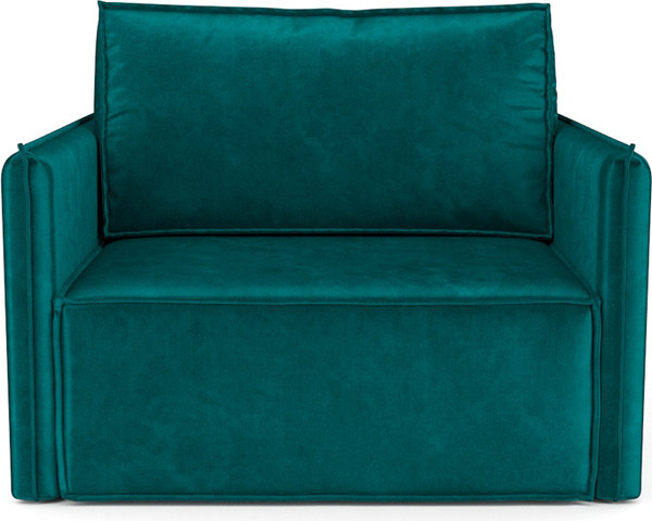 Изображение товара Кресло-кровать Mebel-Ars Хайтон / M3-22-2 (бархат сине-зеленый Star Velvet 43 Black Green))