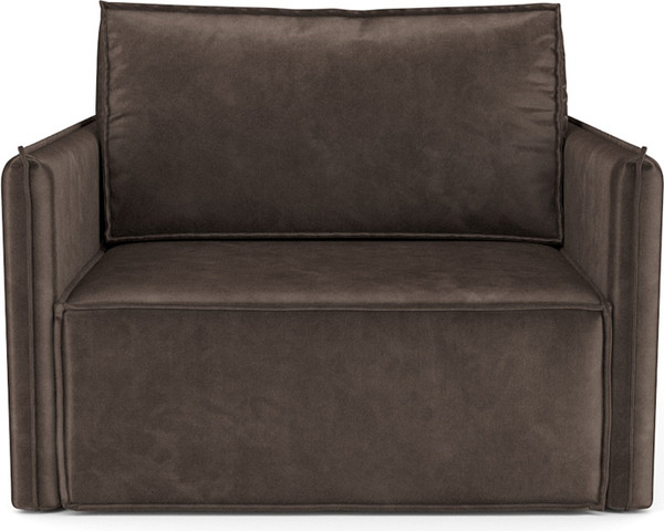 Изображение товара Кресло-кровать Mebel-Ars Хайтон / M3-22-3 (бархат шоколадный Star Velvet 60 Coffee)