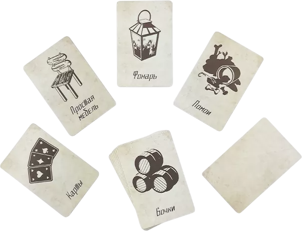 Изображение товара Набор карт для настольной игры Pandora's Box Studio Pathfinder. Предметы обст. Таверна / 05PB052