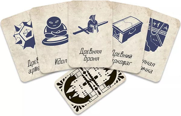 Изображение товара Набор карт для настольной игры Pandora's Box Studio Pathfinder. Предметы обст. Древ. руины / 05PB051