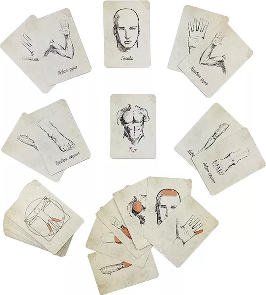 Изображение товара Набор карт для настольной игры Pandora's Box Studio DnD. Pathfinder. Генерация персонажа / 05PB014