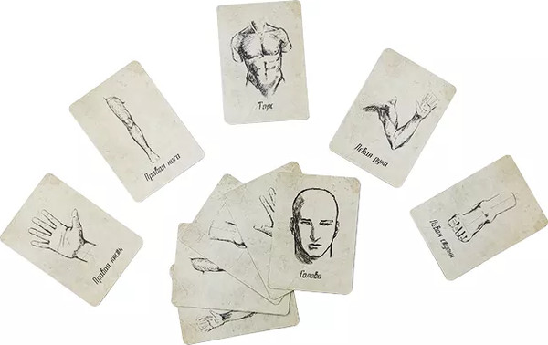 Изображение товара Набор карт для настольной игры Pandora's Box Studio DnD. Pathfinder. Генерация персонажа / 05PB014