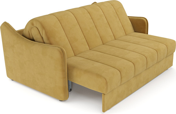 Изображение товара Диван Mebel-Ars аккордеон Давос НПБ 180x200 см / M2-115-46 (Cabrio 27 желтый)
