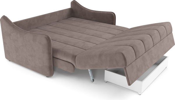 Изображение товара Диван Mebel-Ars аккордеон Давос НПБ 180x200 см / M2-115-48 (Vivaldi капучино)