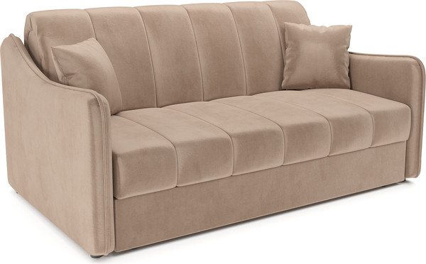 Изображение товара Диван Mebel-Ars аккордеон Давос НПБ 180x200 см / M2-115-14 (бежевый кордрой)