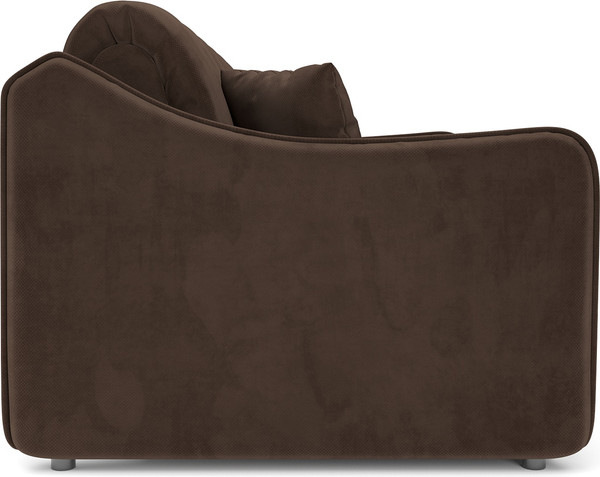 Изображение товара Диван Mebel-Ars аккордеон Давос НПБ 180x200 см / M2-115-7 (велюр молочный шоколад НВ-178/13)