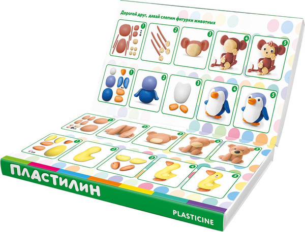 Изображение товара Пластилин Brauberg Kids классический / 106679 (44цв)