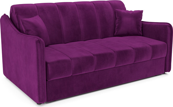 Изображение товара Диван Mebel-Ars аккордеон Давос НПБ 180x200 см / M2-115-18 (фиолет)