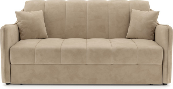 Изображение товара Диван Mebel-Ars аккордеон Давос ППУ 120x200 см / M2-108-42 (Vivaldi бежевый)