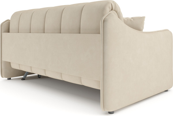 Изображение товара Диван Mebel-Ars аккордеон Давос ППУ 155x200 см / M2-110-4 (бархат бежевый Star Velvet 6 Light Beige)