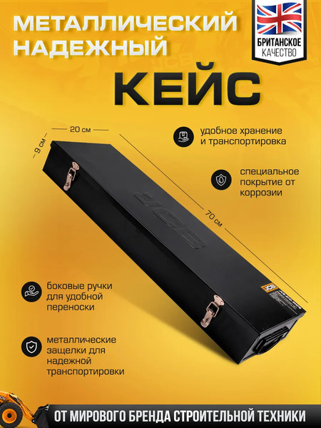 Изображение товара Универсальный набор инструментов JCB JCB-8141-9MPB (65112)