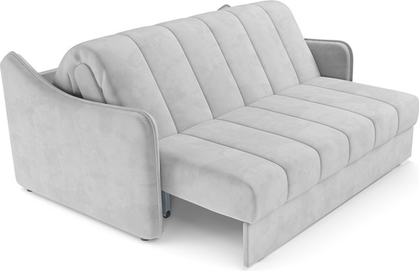 Изображение товара Диван Mebel-Ars аккордеон Давос ППУ 140x200 см / M2-109-50 (Vivaldi светло-серый)