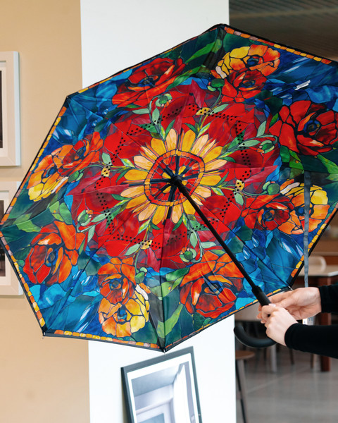 Изображение товара Зонт-трость Goebel Маки Umbrellas / 67-075-16-1