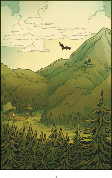 Изображение товара Комикс Эксмо Чесночинка и вампир, твердая обложка (Бри Полсен)