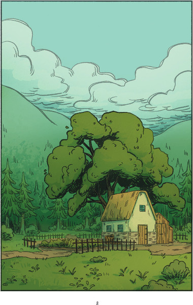 Изображение товара Комикс Эксмо Чесночинка и ведьма, твердая обложка (Бри Полсен)