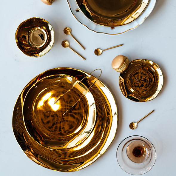 Изображение товара Блюдо Bitossi Oro E Argento/Oro / FTB00801