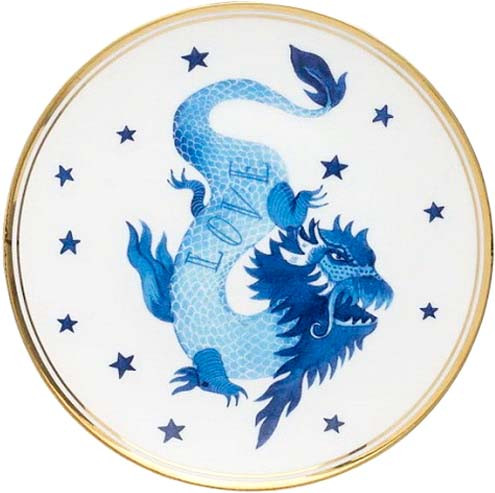 Изображение товара Тарелка закусочная (десертная) Bitossi Fabula / FTB00015 (дракон)